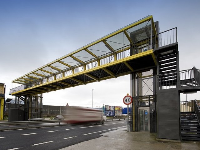Ascensor en la calle Pasarela Peatonal Lugo
